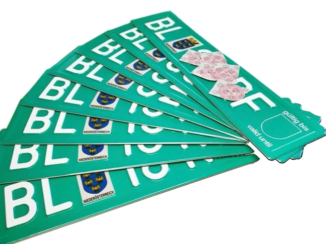 Prevozné značky na prepravu vozidla po Európe